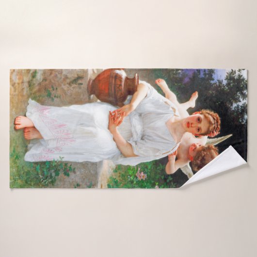 Whisperies d'Amour, Bouguereau (Serviette de bain)