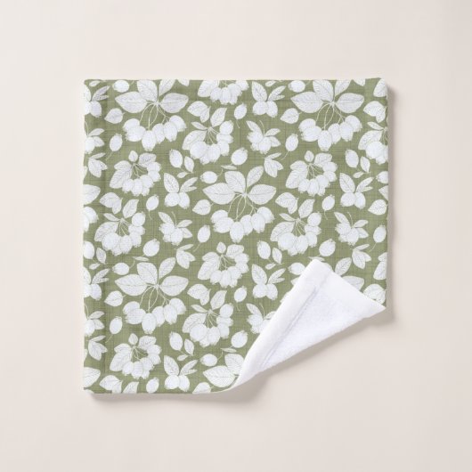 Whispering bessen handdoek set (Wasdoekje)