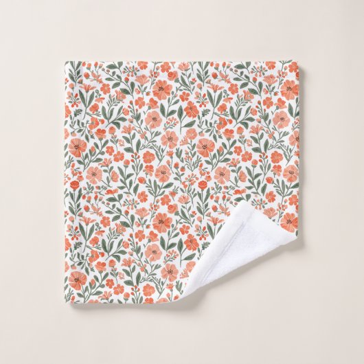 Whispering blossoms of grace (Gant de toilette)