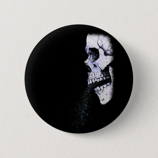 Whispering Bones Ronde Button 5,7 Cm (Voorkant)