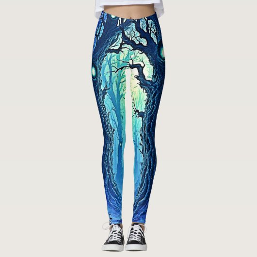 Whispering Bossen Dark Fantasy Leggings (Voorkant)