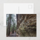 Whispering Cave, Hocking Hills State Park, Ohio Briefkaart (Voorkant / Achterkant)