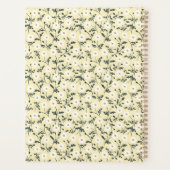 Whispering Meadow - Butter Yellow Floral Pattern (Dos)