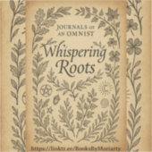 Whispering Roots JOAO Hoesje Sticker (Voorkant)