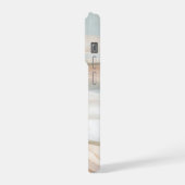 Whispering Shores – Minimal Abstract Seascape (Côté gauche)