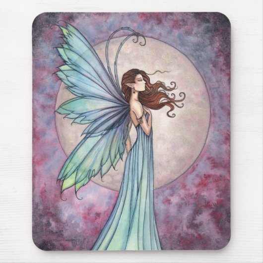 Whispering Wind Fairy Mousepad Muismat (Voorkant)