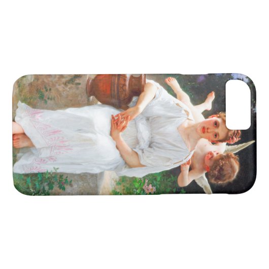 Whisperings of Love, Bouguereau Case-Mate iPhone Case (Achterkant (Horizontaal))