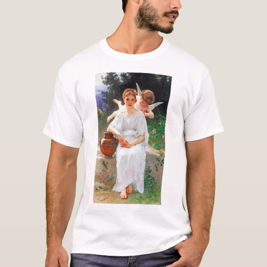 Whisperings of Love, Bouguereau T-shirt (Voorkant)