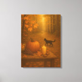 Whisperlight - Herfstbos Canvas Afdruk (Voorkant)