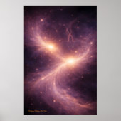 Whispers Between The Stars  Poster (Voorkant)