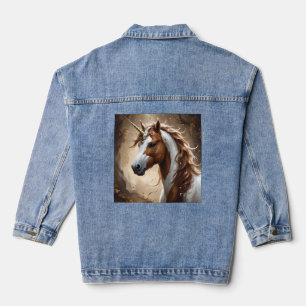 Whispers De L'Imaginaire Brown Et Blanc Unicorn,