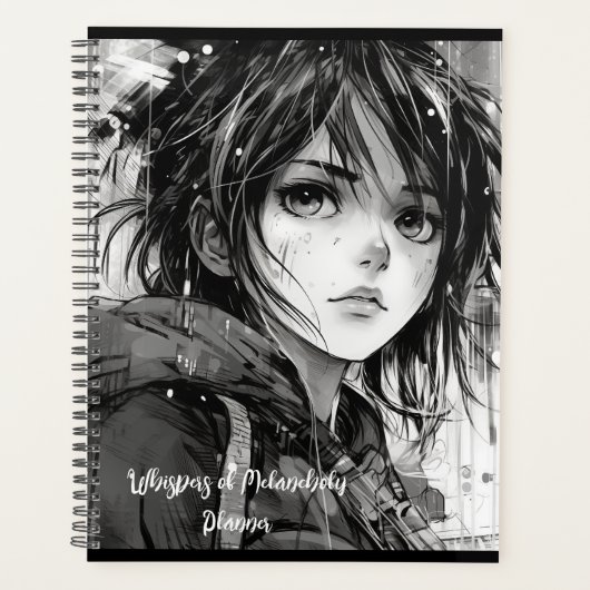 Whispers de Melancholy Planner (Devant)