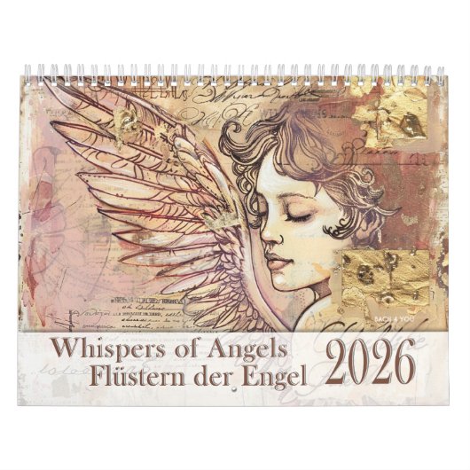 Whispers of Angels – Flüstern der Engel 2026 Kalender (Hoes)