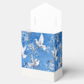 Whispers of Doves, Blue Botanical, Bedankdoosjes (Geopend)