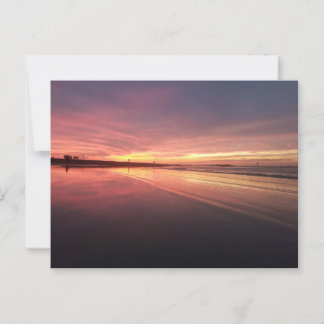 Whispers of Dusk: Coastal Serenity Briefkaart