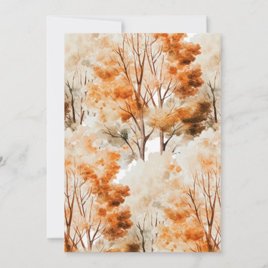 Whispers of Fall Bridal Shower Invitation (Dos)