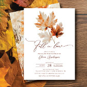 Whispers of Fall Bridal Shower Invitation