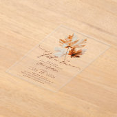 Whispers of Fall Bridal Shower Invitation (Poser)