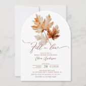 Whispers of Fall Bridal Shower Invitation (Devant)
