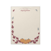 Whispers Of Fall Unlined Notitieblok (Gedraaid)