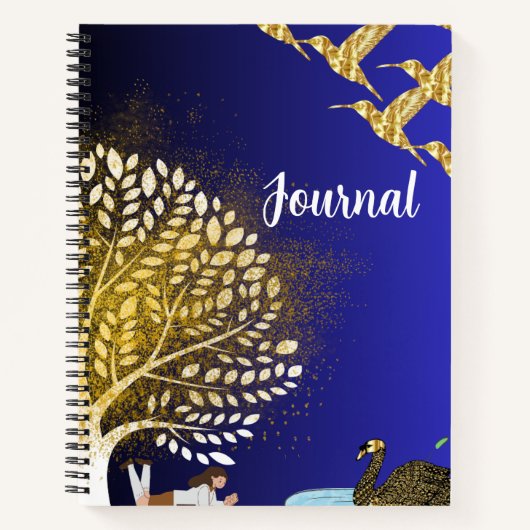 Whispers of Imagination: Spiral Notitieboek (Voorkant)