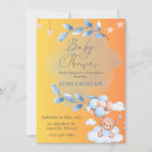 Whispers of Joy : Une carte d'invitation Baby show (Devant)