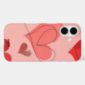 Whispers of Love iPhone 16 Coque (Verso (horizontal))