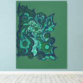 Whispers of Nature Canvas Afdruk (Insitu (Houten vloer))