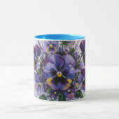 Whispers of Pansies-Ceramic Mug Mok (Midden)