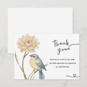 Whispers of Spring Bedankkaart (Voorkant / Achterkant)