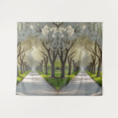 Whispers of Spring - Blooming Pathway Wandkleed (Voorkant (horizontaal))