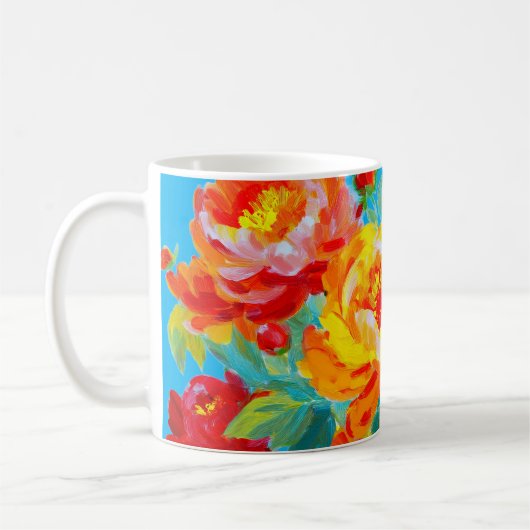Whispers of Spring – Iris Bloom II Mug (Gauche)