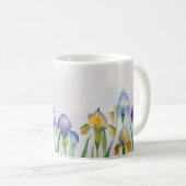 Whispers of Spring – Iris Bloom Mug Koffiemok (Voorkant rechts)