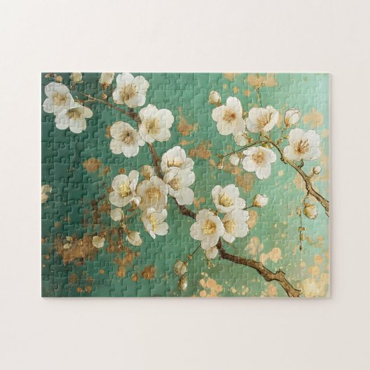 Whispers of Spring - Pear Blossom Puzzle (Horizontal)