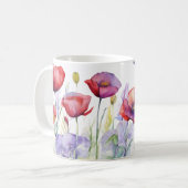 Whispers of Spring – Poppy Bloom Mug Koffiemok (Voorkant links)