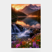 Whispers of the Alpine Sunset (Recto)