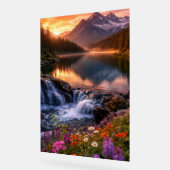 Whispers of the Alpine Sunset (Angle)