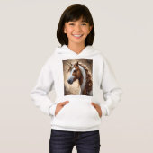 Whispers of the Brown and White Fantasy Unicorn, (Voorkant volledig)