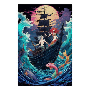 Whispers of the Deep: Onderwater Odyssey Poster Perfect Poster