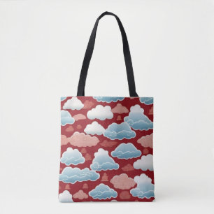 Whispers of the Heavens: een Chinees wolkenpatroon Draagtas