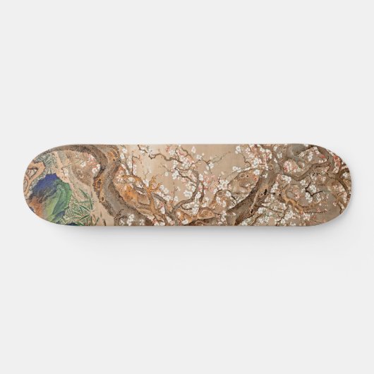 Whispers of the Moon : Plum Blossoms Skateboard (Horz)