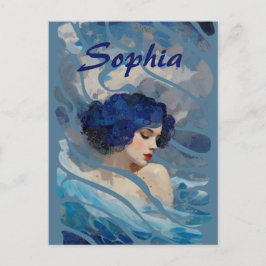 Whispers of the Ocean Goddess Briefkaart