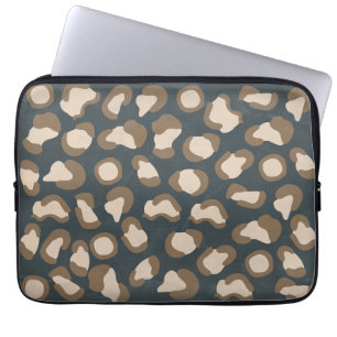 Whispers of the Wild: Een Panter-geïnspireerd Laptop Sleeve