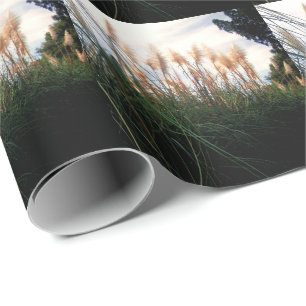 Whispers of the Wind: De Witte Pampas Grassen Cadeaupapier