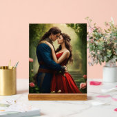 "Whispers of Time: A Romance Fantasy" Acryl Bord (Huwelijk)