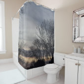 Whispers of Winter Douchegordijn (In situ)