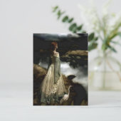 "Whispers on the Wind" van Edward Robert Hughes Briefkaart (Staand voorkant)