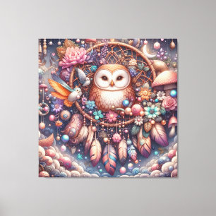 Whispers van de Enchanted Forest Canvas Afdruk