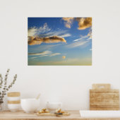 WHISPY CLOUDS POSTER (Keuken)