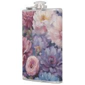 Whispy wildflower ontwerp heupfles (Links)